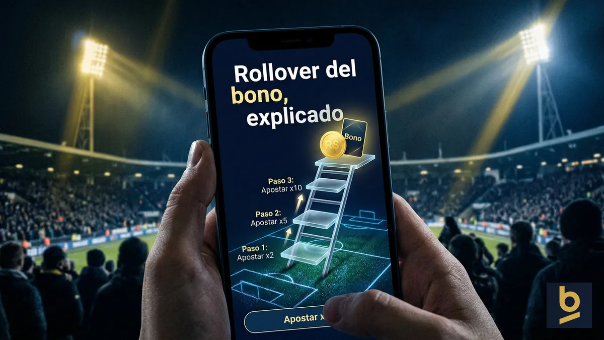 Escalera de rollover para liberar un bono en Betnacional