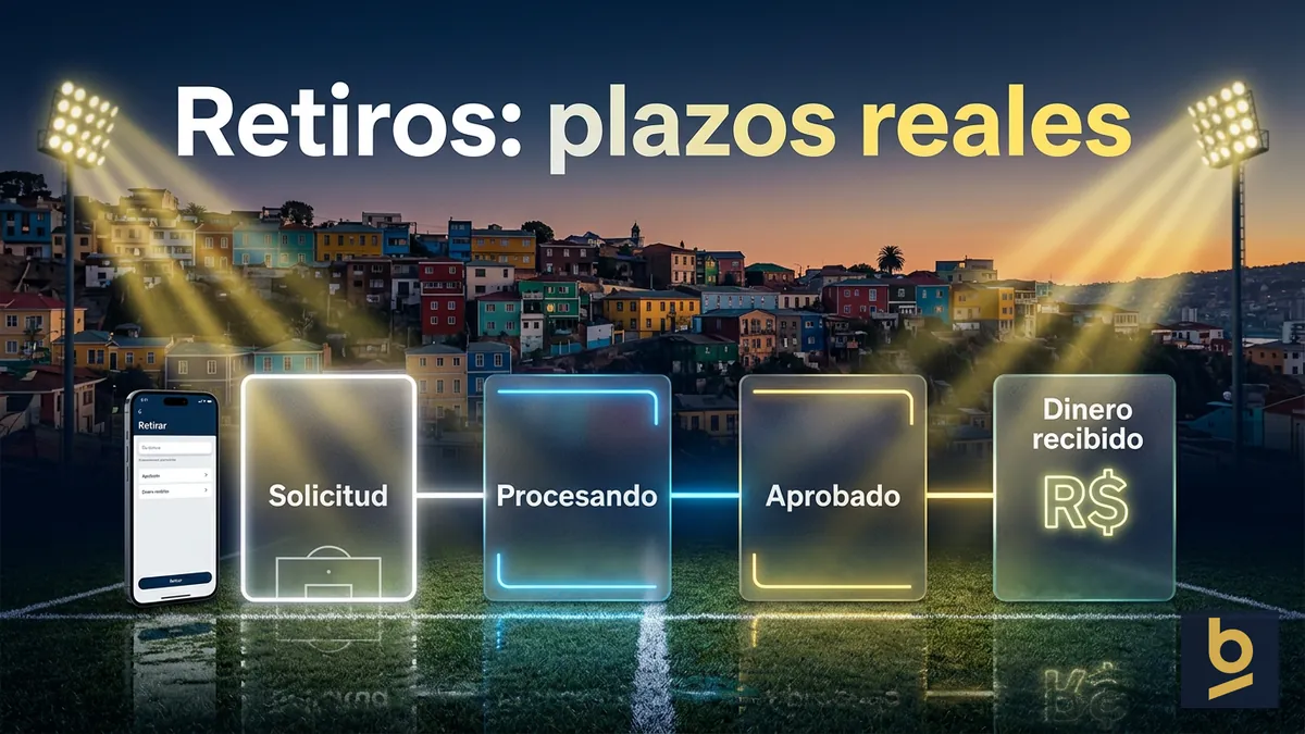 Línea de tiempo de un retiro en Betnacional hasta recibir el dinero