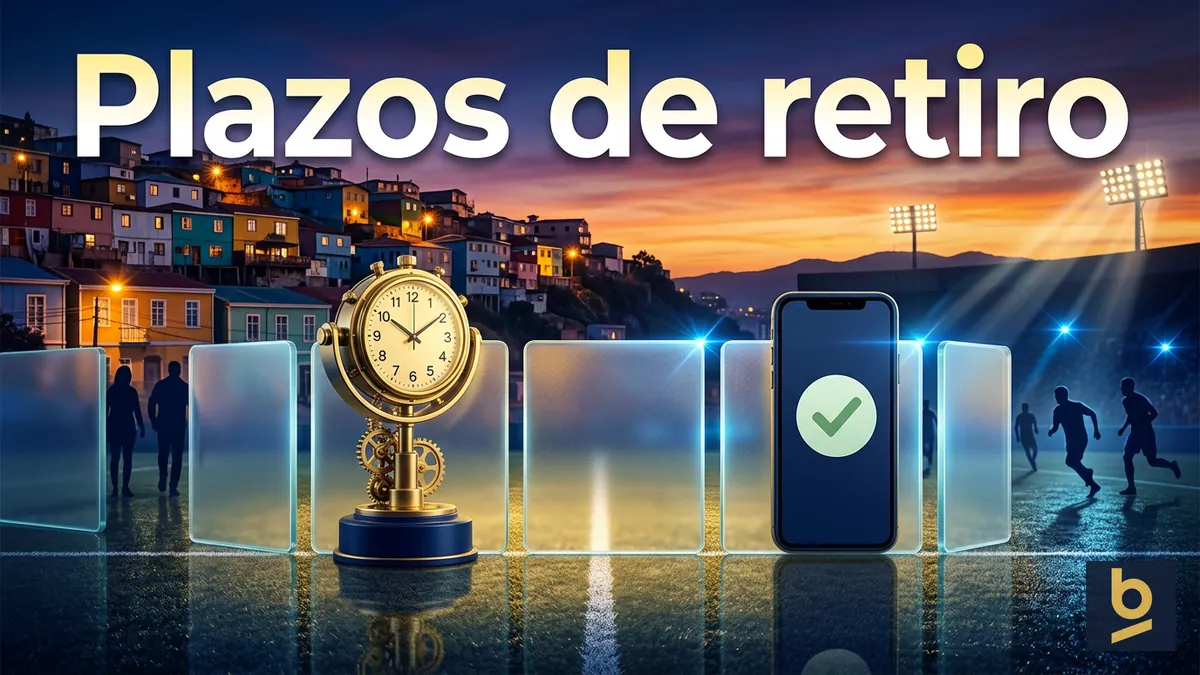 Línea de tiempo de retiros en Betnacional con plazos reales