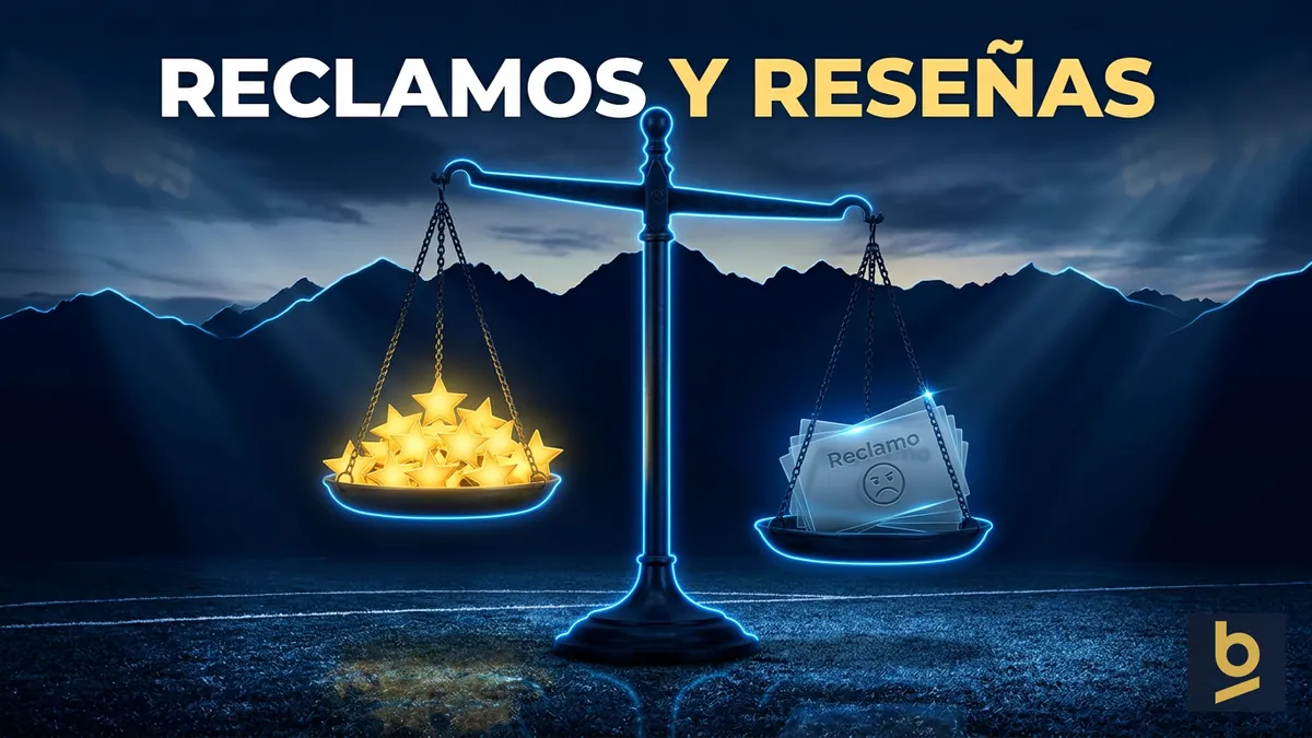 Balanza de reseñas y reclamos de Betnacional en Reclame Aqui