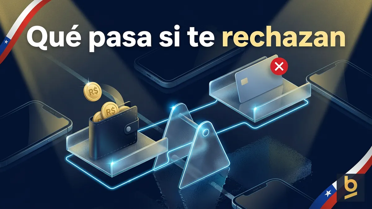 Balanza entre retiro rechazado y saldo devuelto en Betnacional